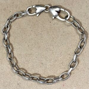 🆕Listing! Brighton Starter link bracelet Holds beads, charms, spacers Retired